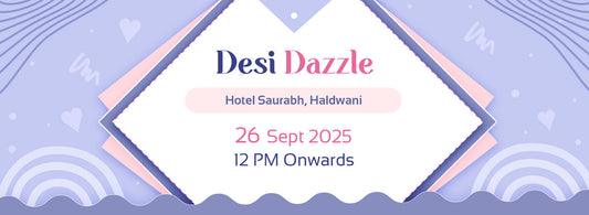 Hair Accessories Exhibition – Desi Dazzle, Hotel Saurabh Haldwani, 26 September 2025