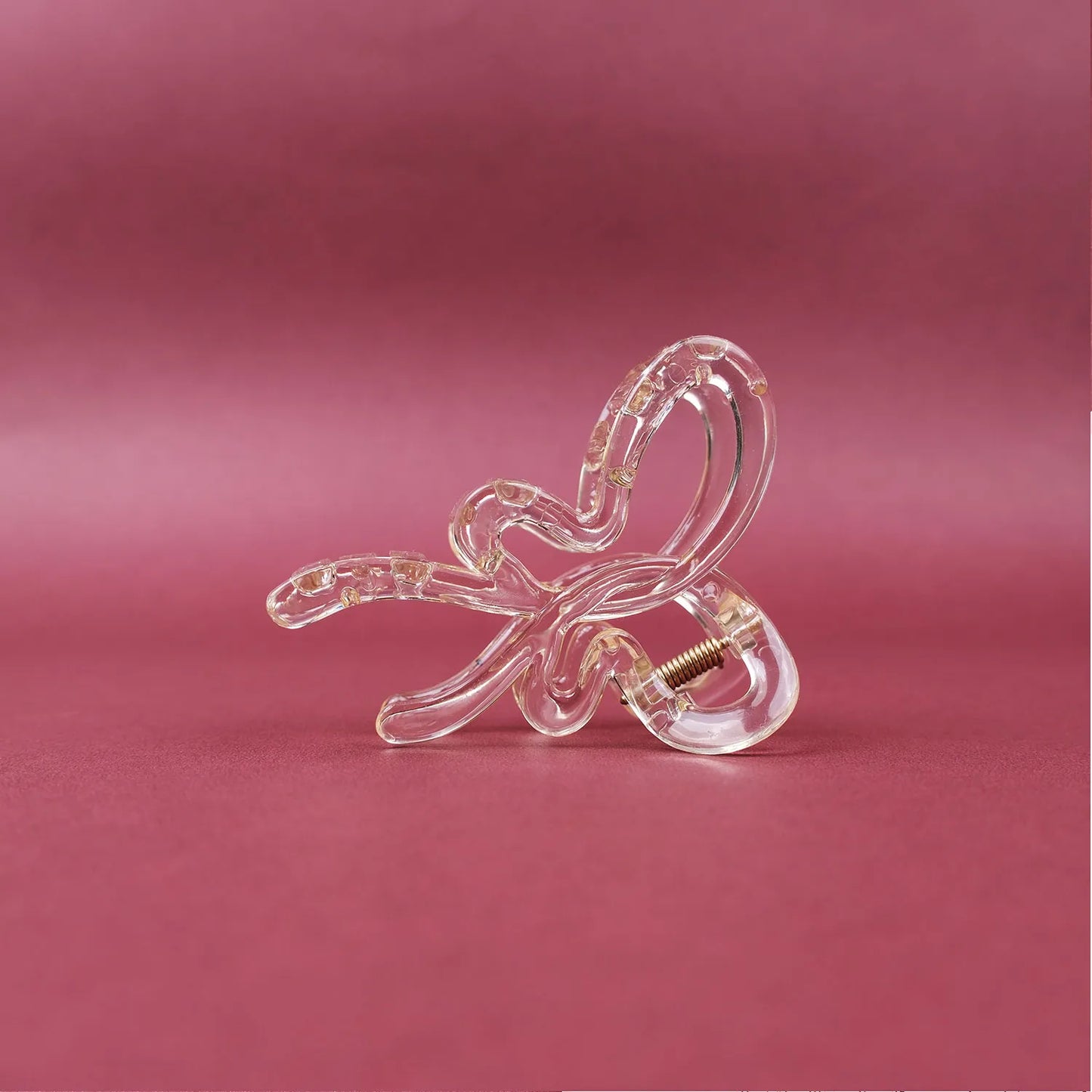 Medium Clear Hair Claw Clip – Korean Grade Non-Slip Clutcher, Combo Deal