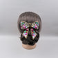 Embellished Multi-Coloured Stone Hair Bow Clip – Designed for Statement Styling