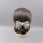 Embellished Square-Stone Hair Bow Clip – Designed for Elegant Styling