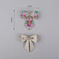 Embellished Multi-Coloured Stone Hair Bow Clip – Designed for Statement Styling