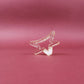 Small Clear Hair Claw Clip – Korean Grade Non-Slip Clutcher, Combo Pack of 3 - 1