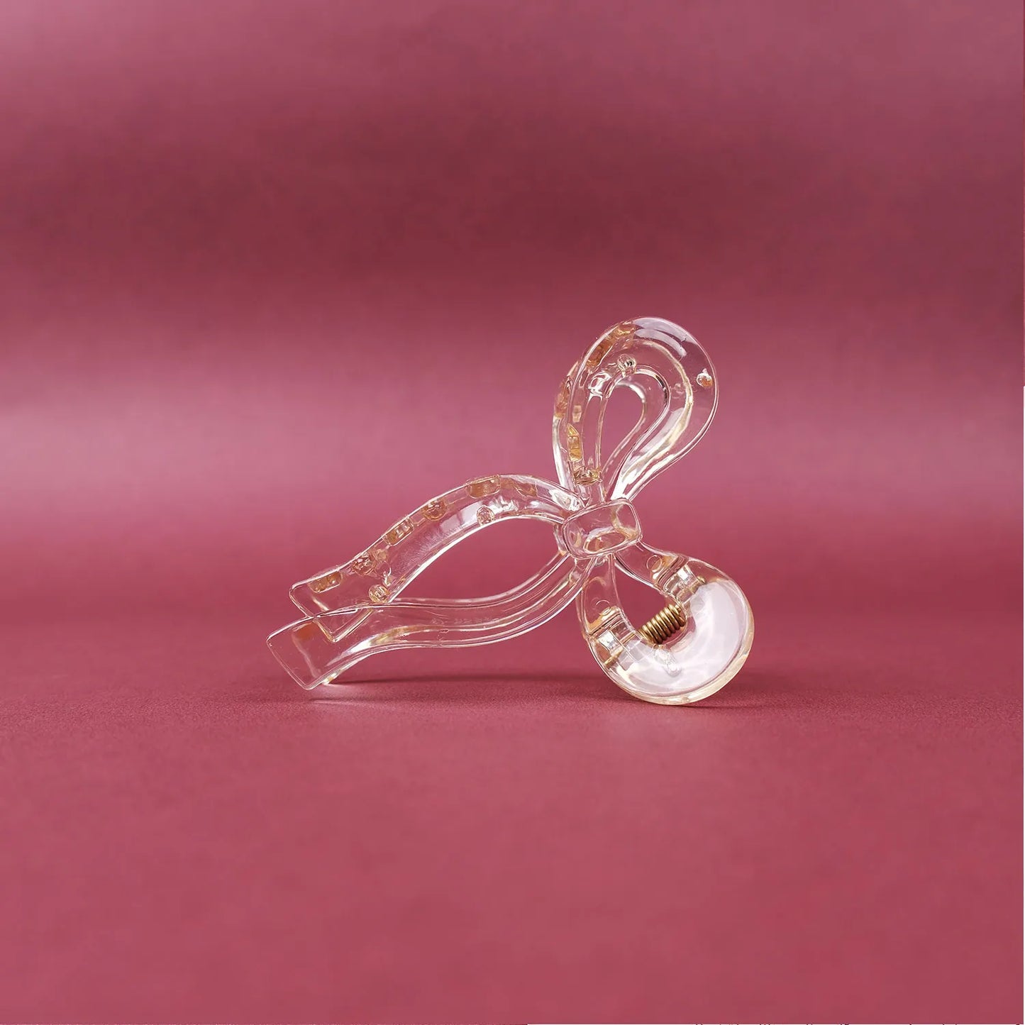 Medium Clear Hair Claw Clip – Korean Grade Non-Slip Clutcher, Combo Pack of 3 (Copy)