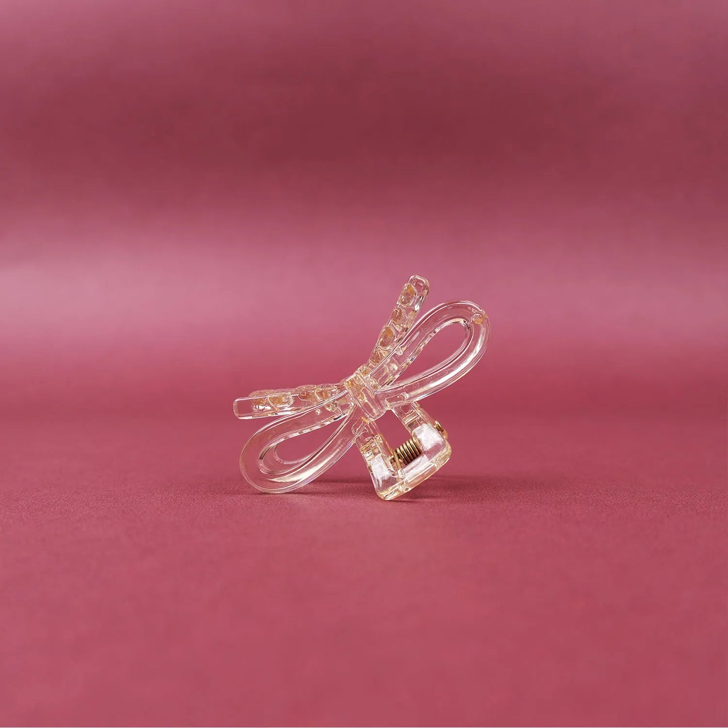 Small Clear Hair Claw Clip – Korean Grade Non-Slip Clutcher, Combo Pack of 3 - 2