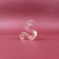 Small Clear Hair Claw Clip – Korean Grade Non-Slip Clutcher, Combo Pack of 3 - 1