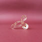 Small Clear Hair Claw Clip – Korean Grade Non-Slip Clutcher, Combo Pack of 3 - 1