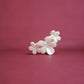 Large Korean Grade Nacre Finish Hair Clutcher – Floral Hair Claw Clip, Combo Deal